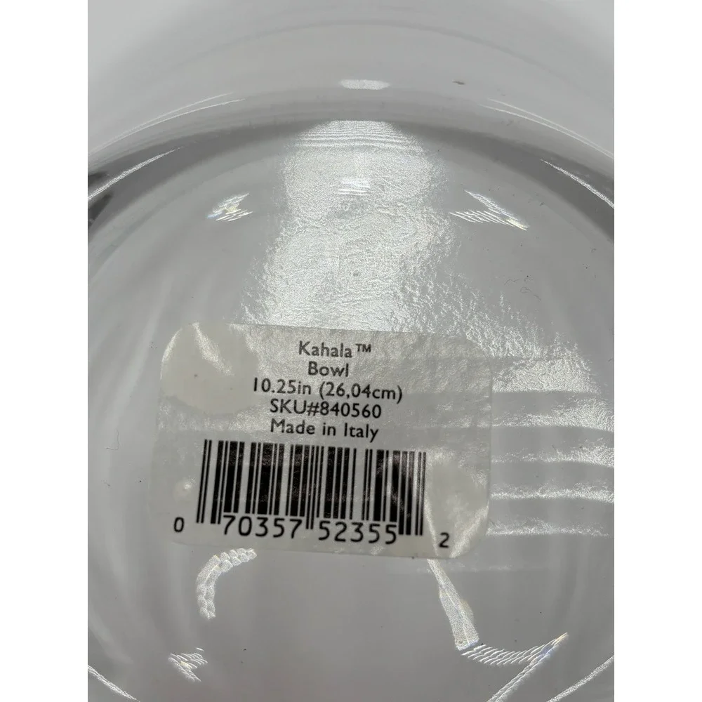 Gorham Kahala Glass Bowl 10.25
